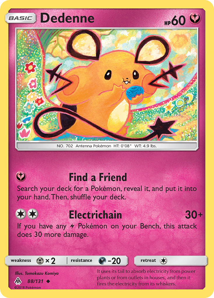 Dedenne (88/131) [Sun & Moon: Forbidden Light] | Odin's Place