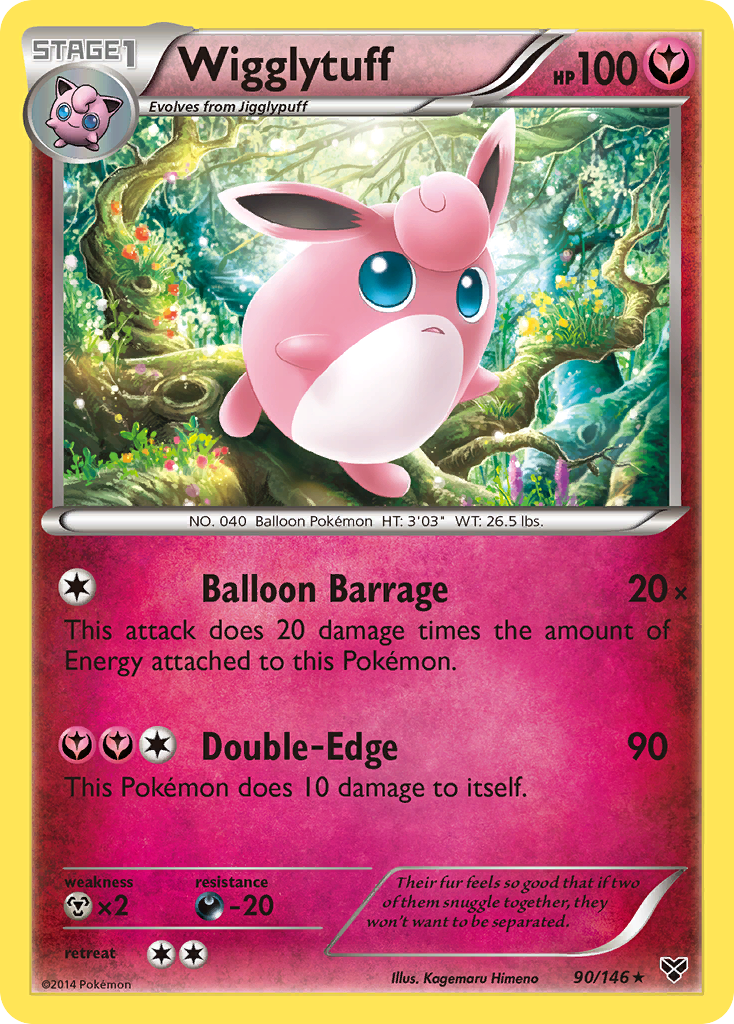 Wigglytuff (90/146) [XY: Base Set] | Odin's Place