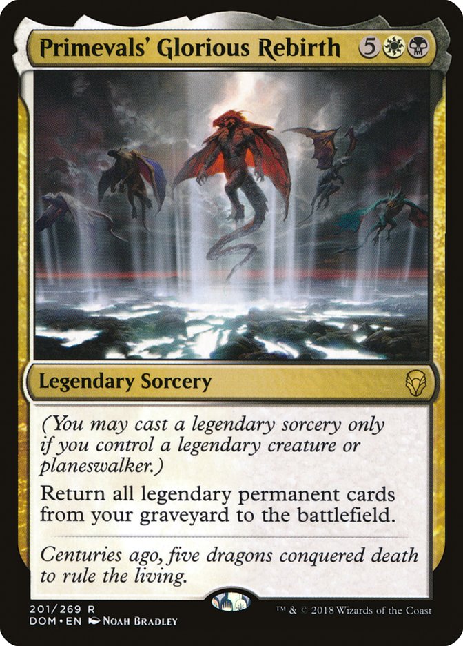 Primevals' Glorious Rebirth (201) [Dominaria] | Odin's Place