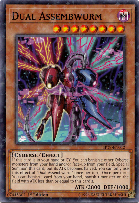 Dual Assembwurm [SP18-EN012] Starfoil Rare | Odin's Place