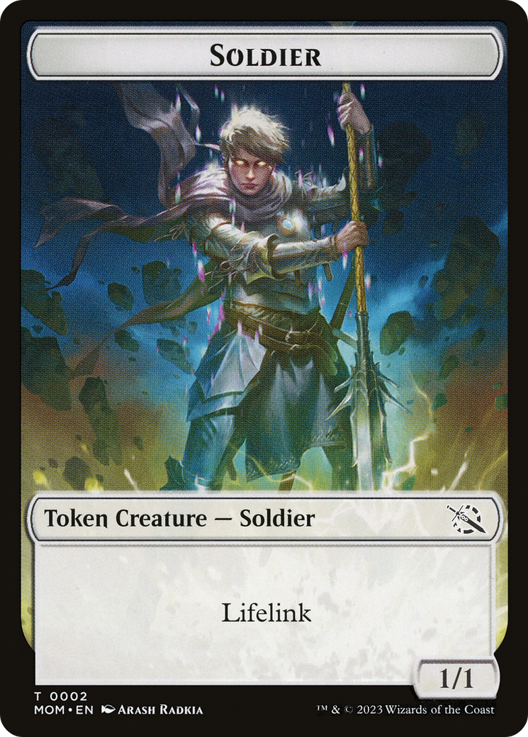 Soldier // Kraken Double-Sided Token [March of the Machine Tokens] | Odin's Place