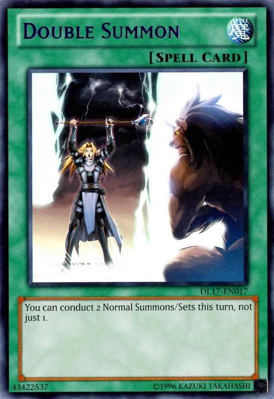 Double Summon (Purple) [DL17-EN017] Rare | Odin's Place