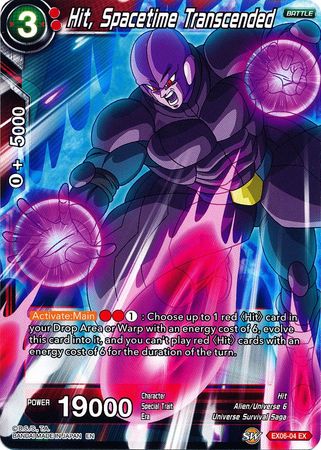 Hit, Spacetime Transcended (EX06-04) [Special Anniversary Set] | Odin's Place
