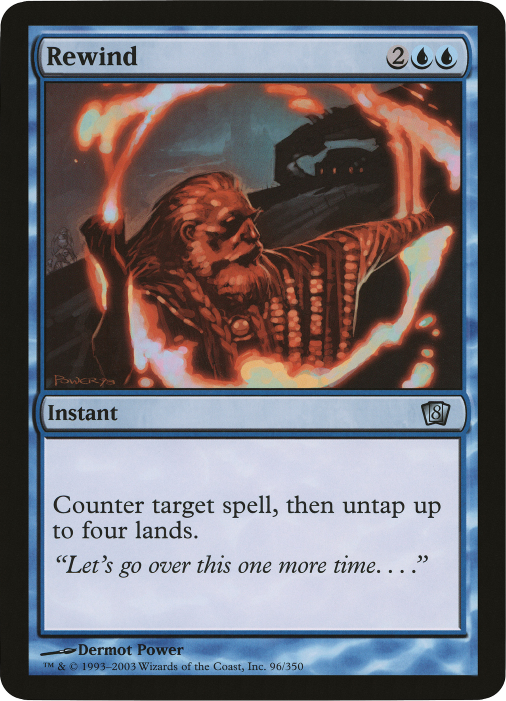 Rewind (Oversized) [Eighth Edition Box Topper] | Odin's Place