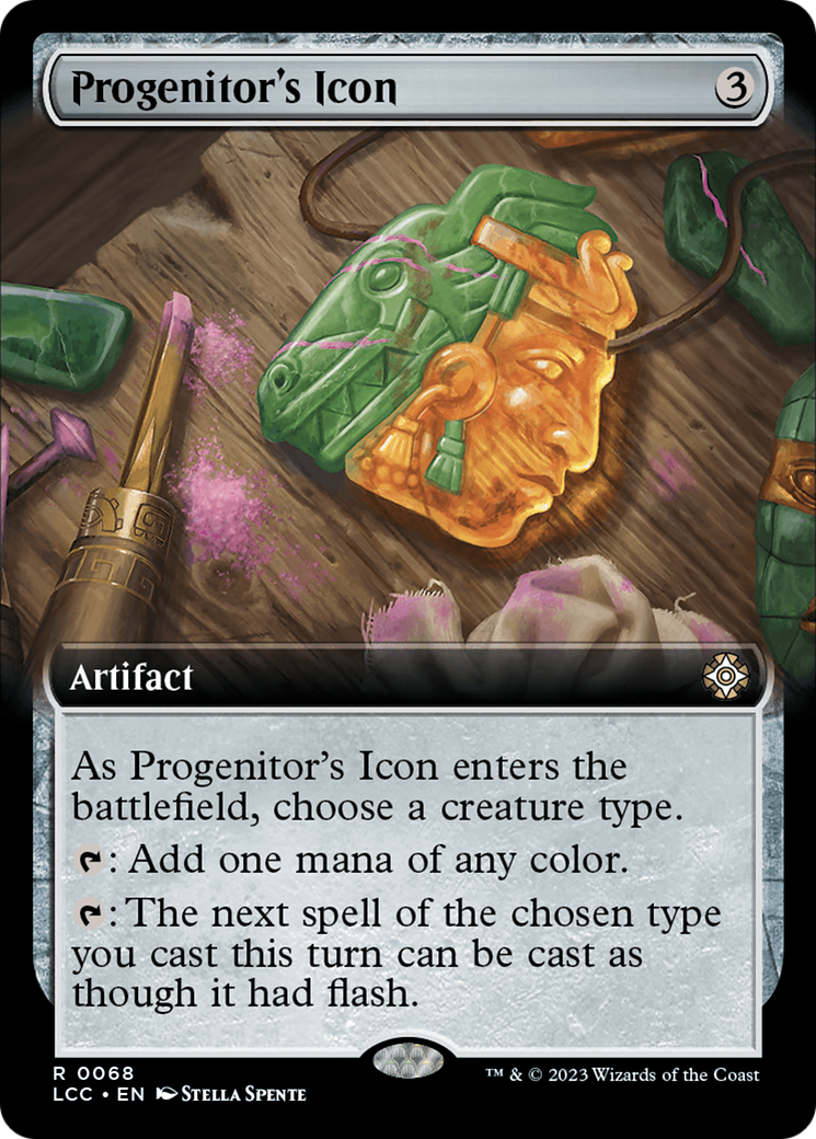 Progenitor's Icon (Extended Art) [The Lost Caverns of Ixalan Commander] | Odin's Place