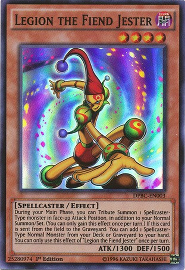 Legion the Fiend Jester [DPBC-EN003] Super Rare | Odin's Place