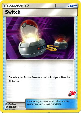 Switch (132/149) (Charizard Stamp #58) [Battle Academy 2020] | Odin's Place