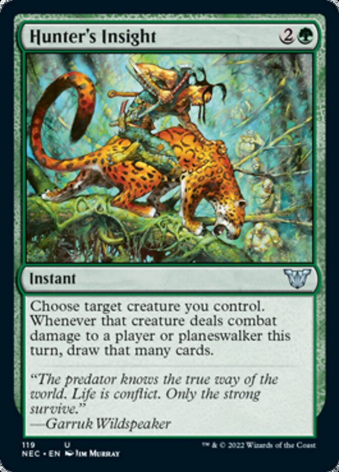 Hunter's Insight [Kamigawa: Neon Dynasty Commander] | Odin's Place