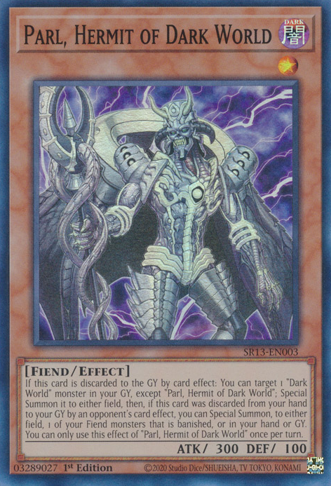Parl, Hermit of Dark World [SR13-EN003] Super Rare | Odin's Place