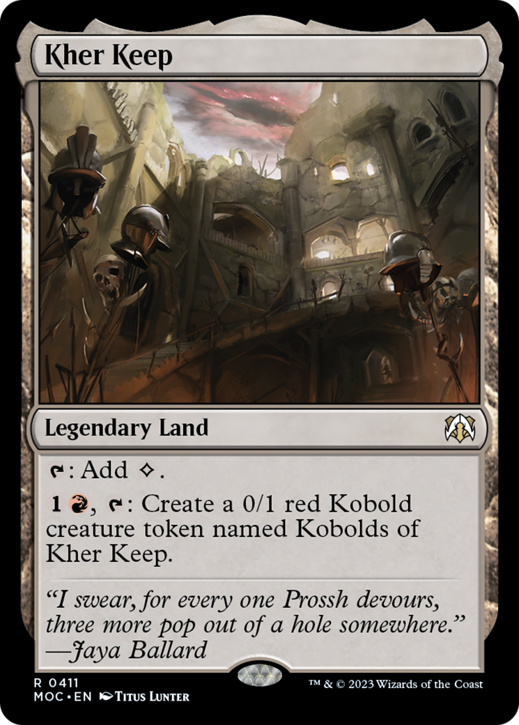 Kher Keep [March of the Machine Commander] | Odin's Place