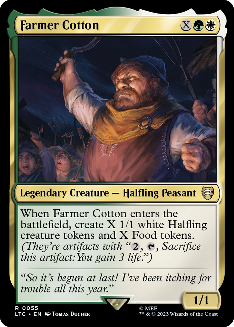 Farmer Cotton [The Lord of the Rings: Tales of Middle-Earth Commander] | Odin's Place