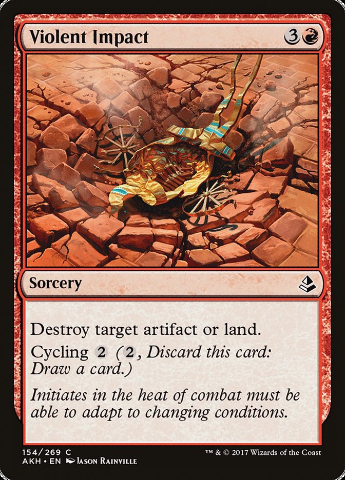 Violent Impact (154) [Amonkhet] | Odin's Place