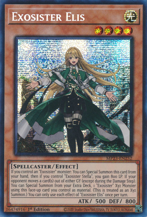 Exosister Elis [MP23-EN252] Prismatic Secret Rare | Odin's Place