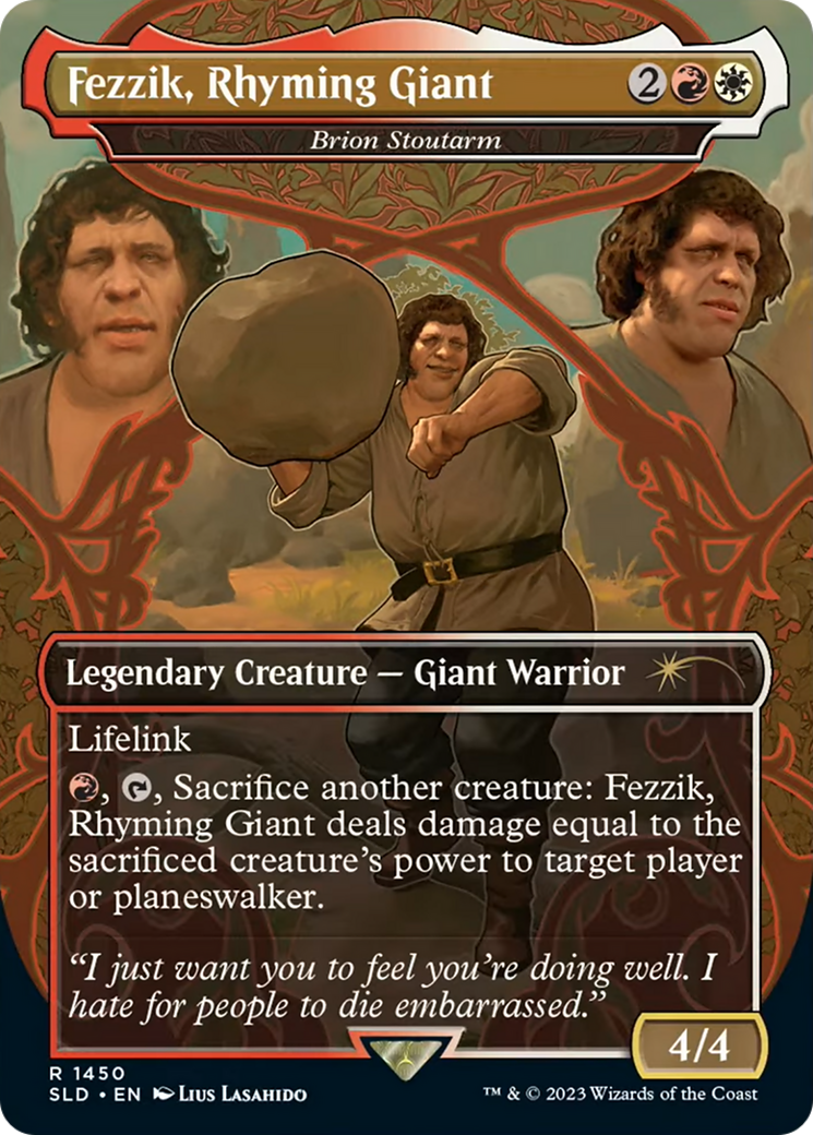 Fezzik, Rhyming Giant - Brion Stoutarm [Secret Lair Drop Series] | Odin's Place