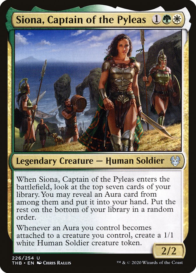 Siona, Captain of the Pyleas [Theros Beyond Death] | Odin's Place