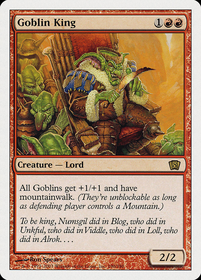 Goblin King (190) [Eighth Edition] | Odin's Place