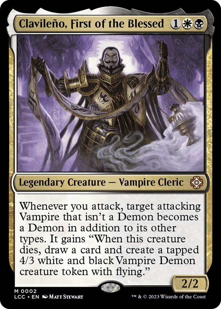 Clavileno, First of the Blessed [The Lost Caverns of Ixalan Commander] | Odin's Place