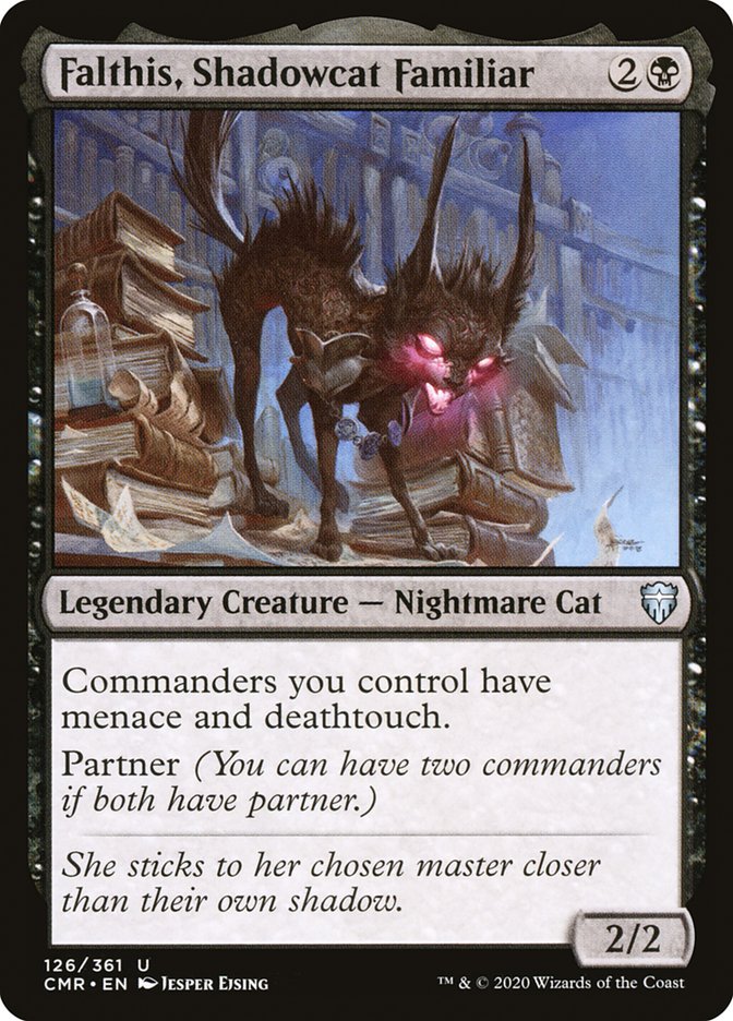 Falthis, Shadowcat Familiar [Commander Legends] | Odin's Place