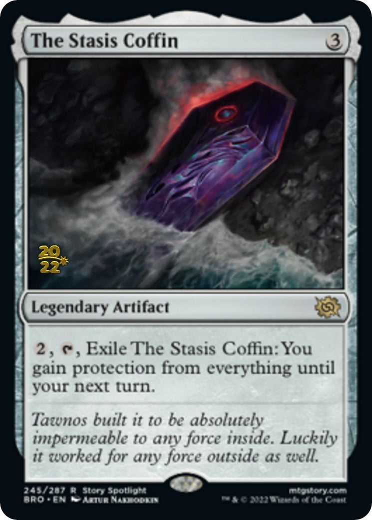 The Stasis Coffin [The Brothers' War Prerelease Promos] | Odin's Place