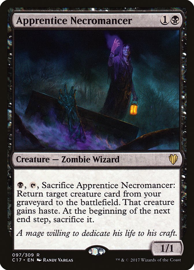 Apprentice Necromancer (97) [Commander 2017] | Odin's Place