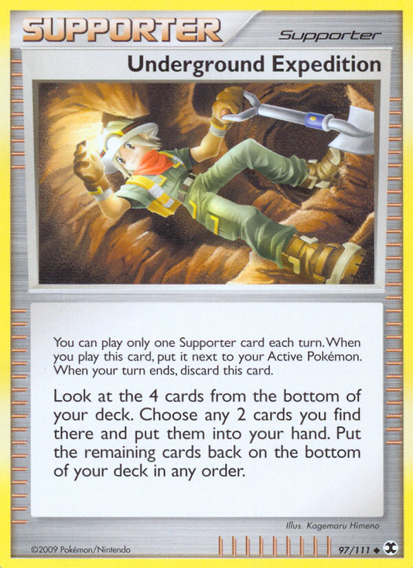 Underground Expedition (97/111) [Platinum: Rising Rivals] | Odin's Place