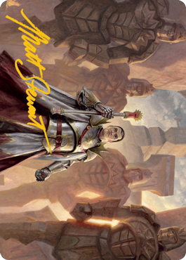 General Ferrous Rokiric Art Card (Gold-Stamped Signature) [Modern Horizons 2 Art Series] | Odin's Place