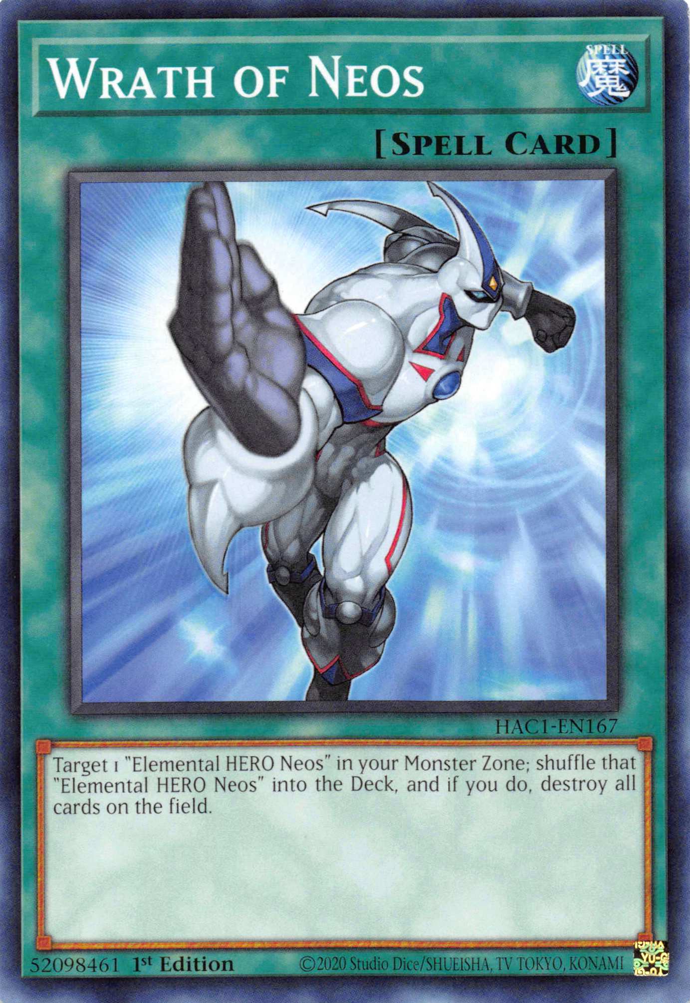 Wrath of Neos [HAC1-EN167] Common | Odin's Place