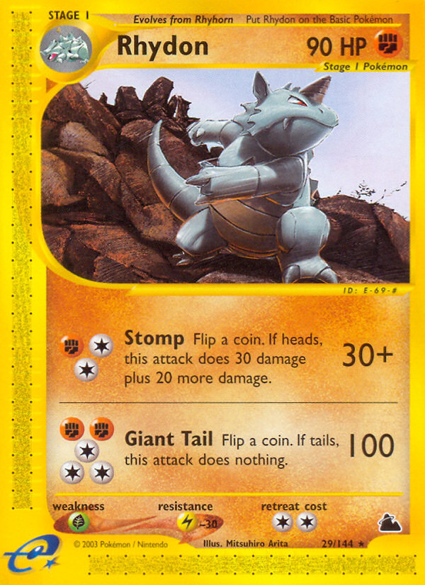 Rhydon (29/144) [Skyridge] | Odin's Place
