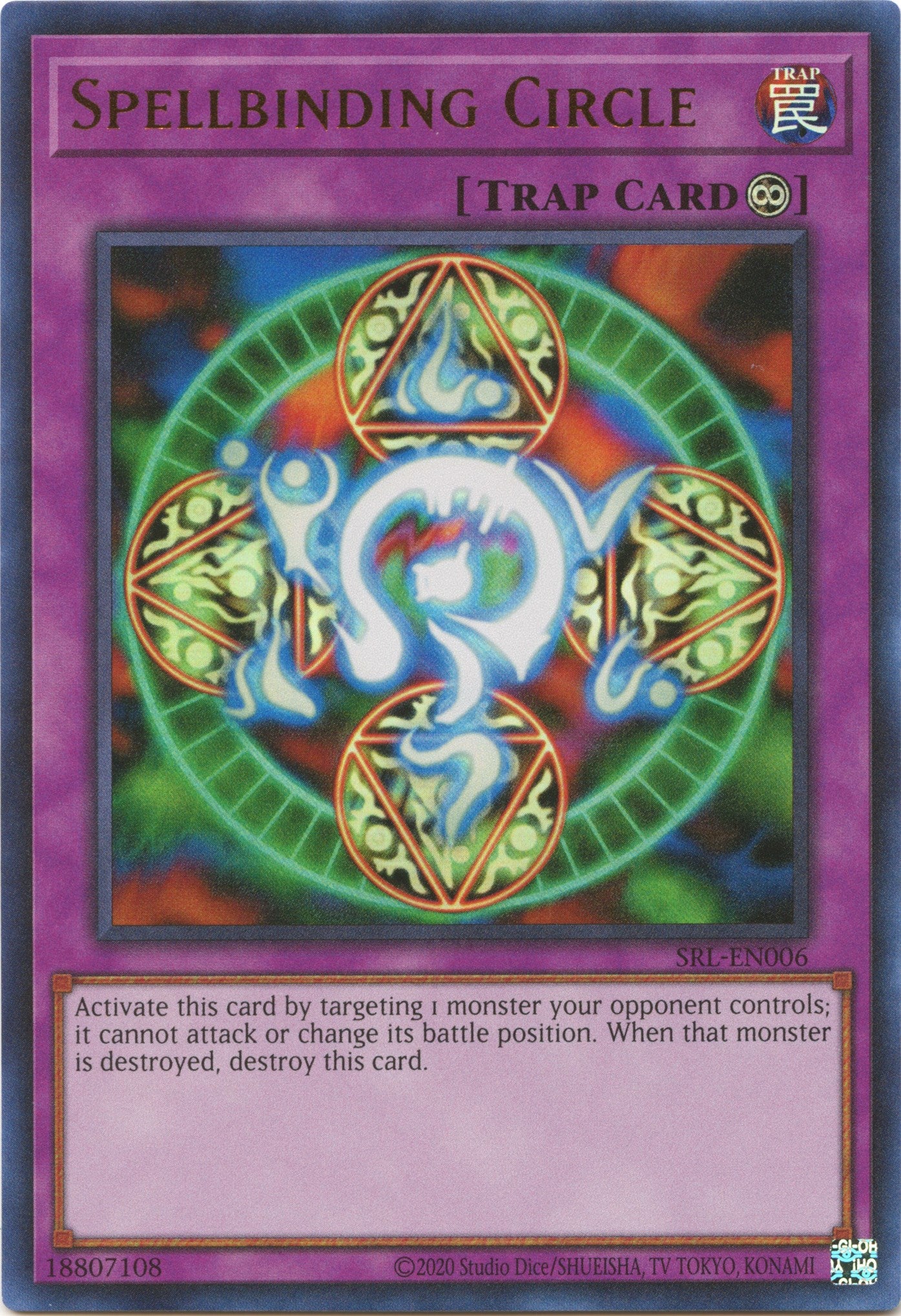 Spellbinding Circle (25th Anniversary) [SRL-EN006] Ultra Rare | Odin's Place