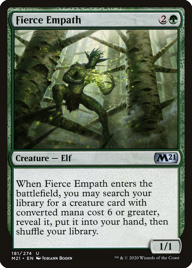 Fierce Empath [Core Set 2021] | Odin's Place