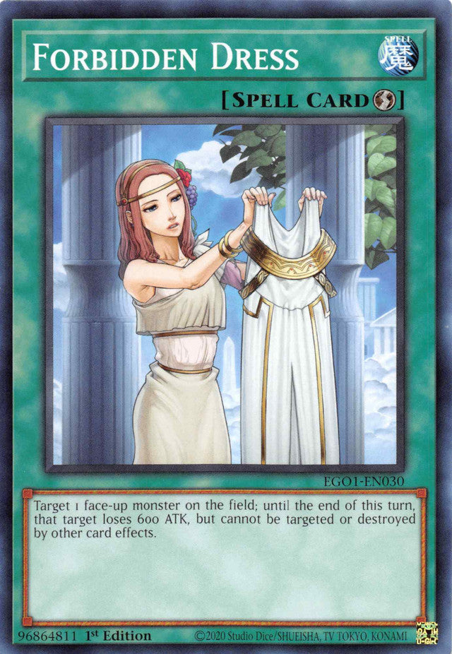 Forbidden Dress [EGO1-EN030] Common | Odin's Place