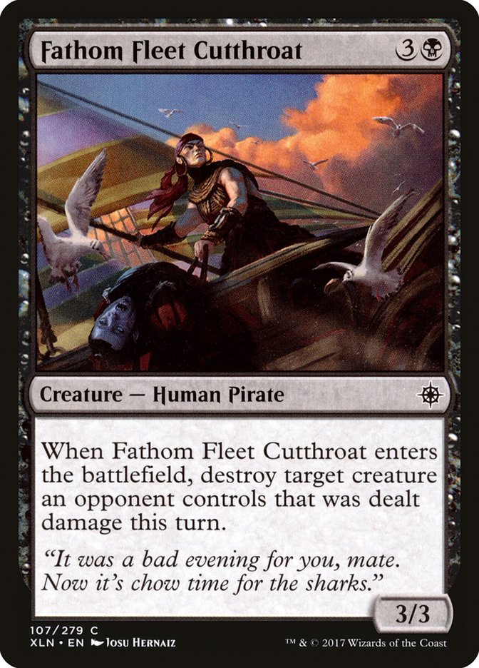 Fathom Fleet Cutthroat (107) [Ixalan] | Odin's Place