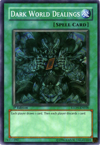 Dark World Dealings [STON-EN038] Super Rare | Odin's Place