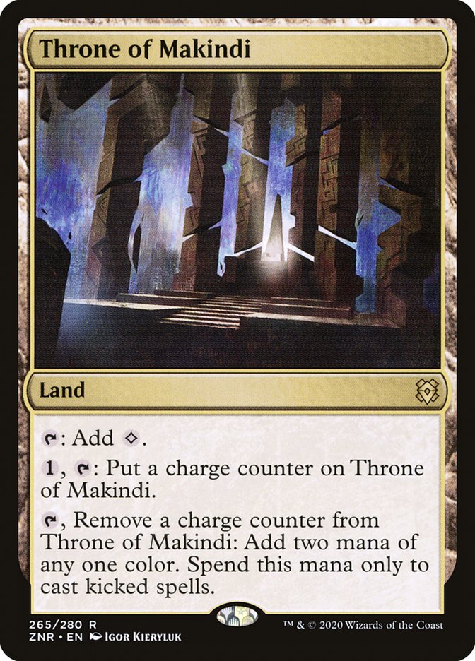 Throne of Makindi [Zendikar Rising] | Odin's Place