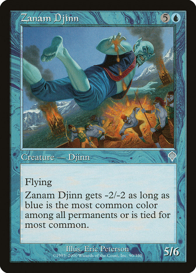 Zanam Djinn (90) [Invasion] | Odin's Place