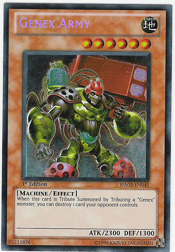 Genex Army [HA02-EN045] Secret Rare | Odin's Place