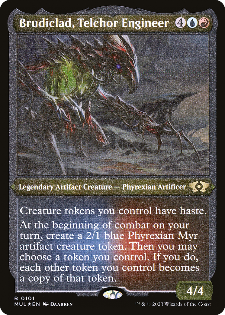 Brudiclad, Telchor Engineer (Foil Etched) [Multiverse Legends] | Odin's Place