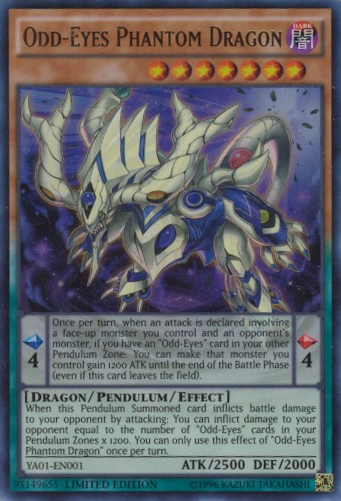 Odd-Eyes Phantom Dragon [YA01-EN001] Ultra Rare | Odin's Place