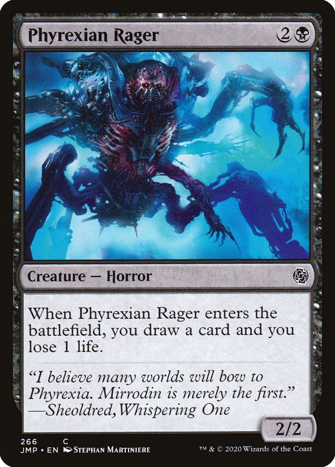 Phyrexian Rager [Jumpstart] | Odin's Place