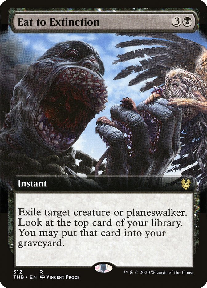 Eat to Extinction (Extended Art) [Theros Beyond Death] | Odin's Place
