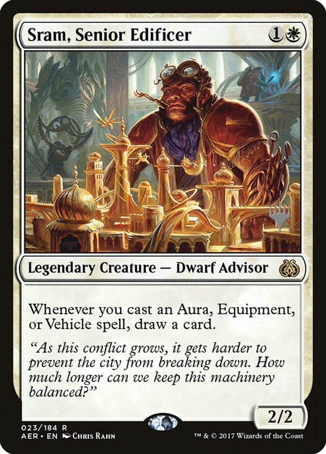 Sram, Senior Edificer [Aether Revolt Promos] | Odin's Place