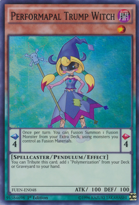 Performapal Trump Witch [FUEN-EN048] Super Rare | Odin's Place