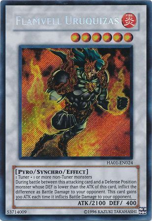 Flamvell Uruquizas [HA01-EN024] Secret Rare | Odin's Place