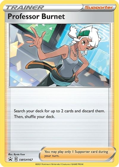 Professor Burnet (SWSH167) [Sword & Shield: Black Star Promos] | Odin's Place
