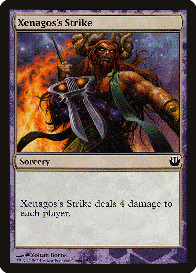 Xenagos's Strike [Journey into Nyx Defeat a God] | Odin's Place