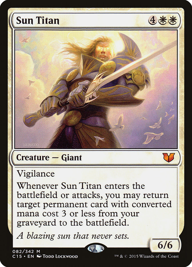 Sun Titan (82) [Commander 2015] | Odin's Place