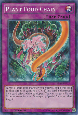 Plant Food Chain [BP03-EN212] Shatterfoil Rare | Odin's Place