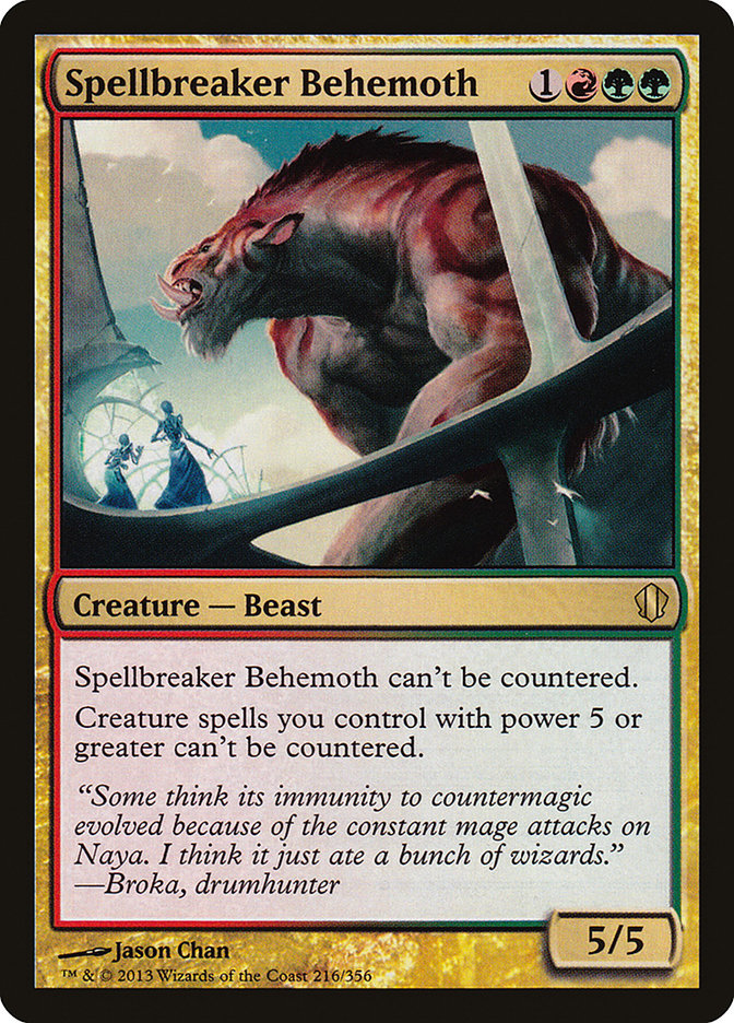 Spellbreaker Behemoth (216) [Commander 2013] | Odin's Place