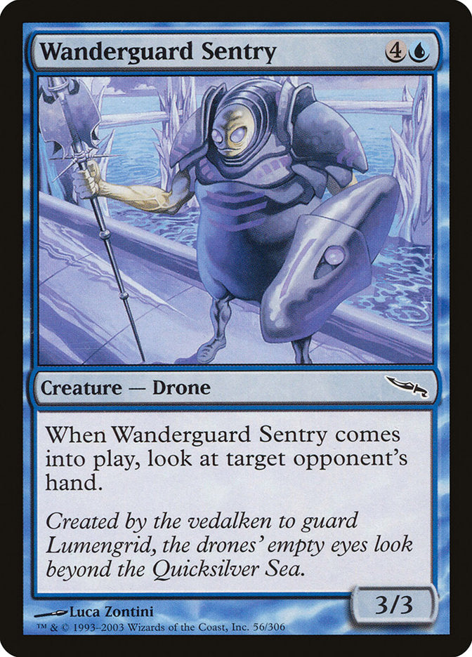 Wanderguard Sentry (56) [Mirrodin] | Odin's Place