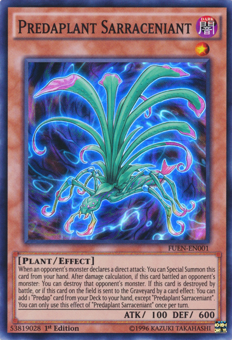 Predaplant Sarraceniant [FUEN-EN001] Super Rare | Odin's Place